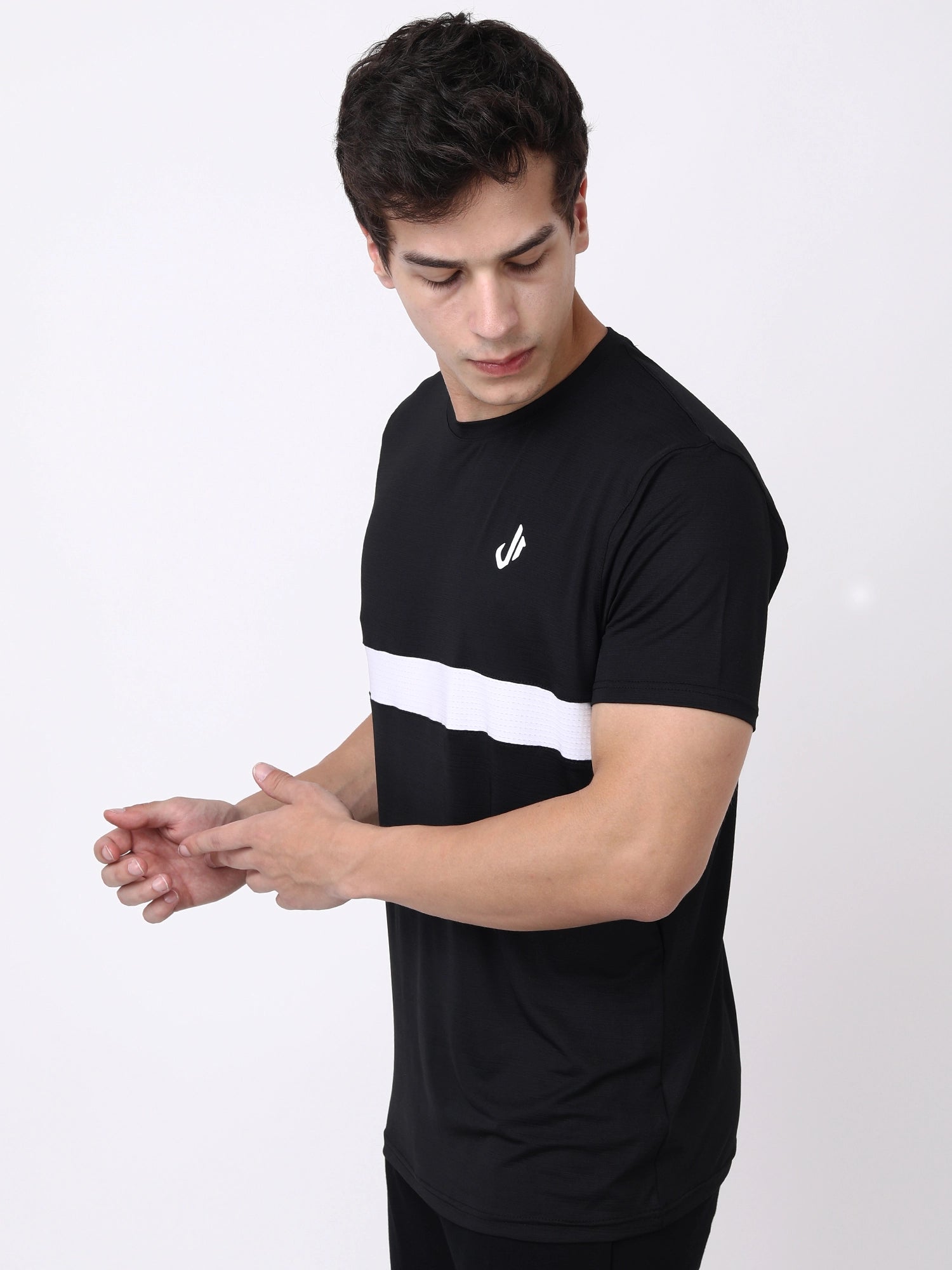 Jeffa Active Pro T-shirt in Black