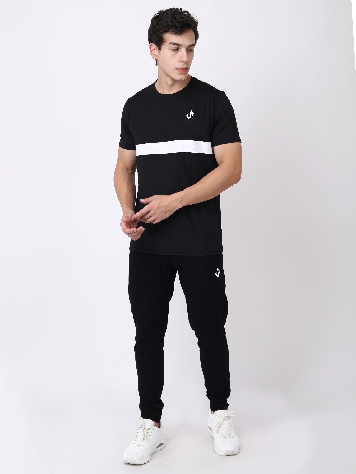 Jeffa Active Pro T-shirt in Black