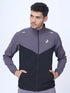 Grey Black Woven Training Jacket