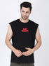 Essential Oversized Active Vest (Black)