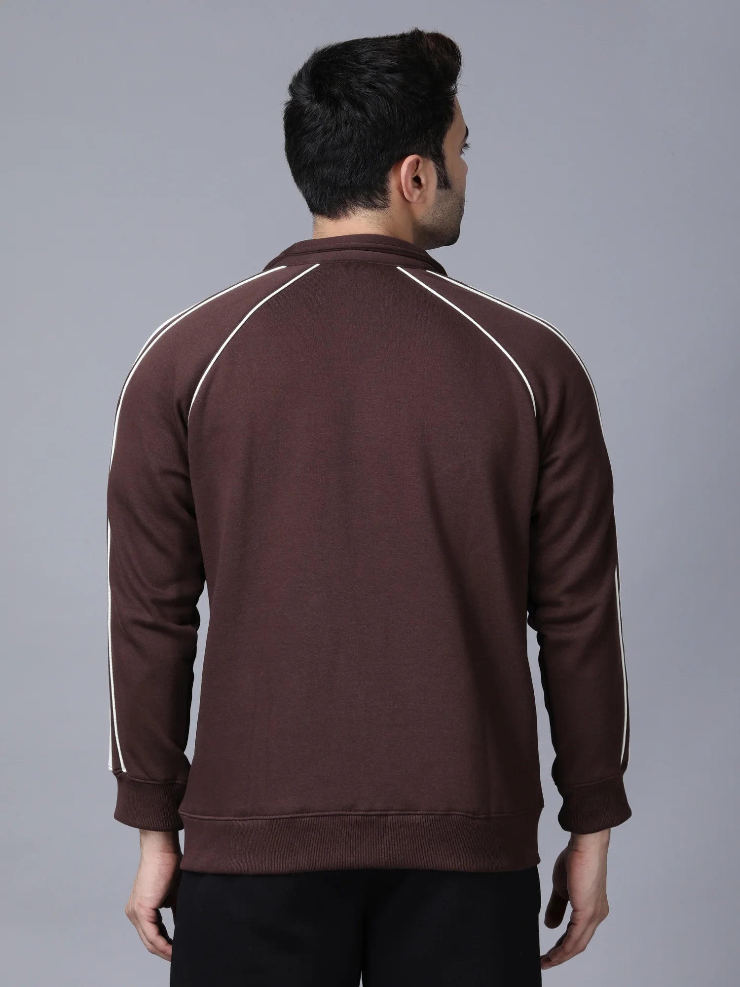 Brown Signature Fleece Jacket