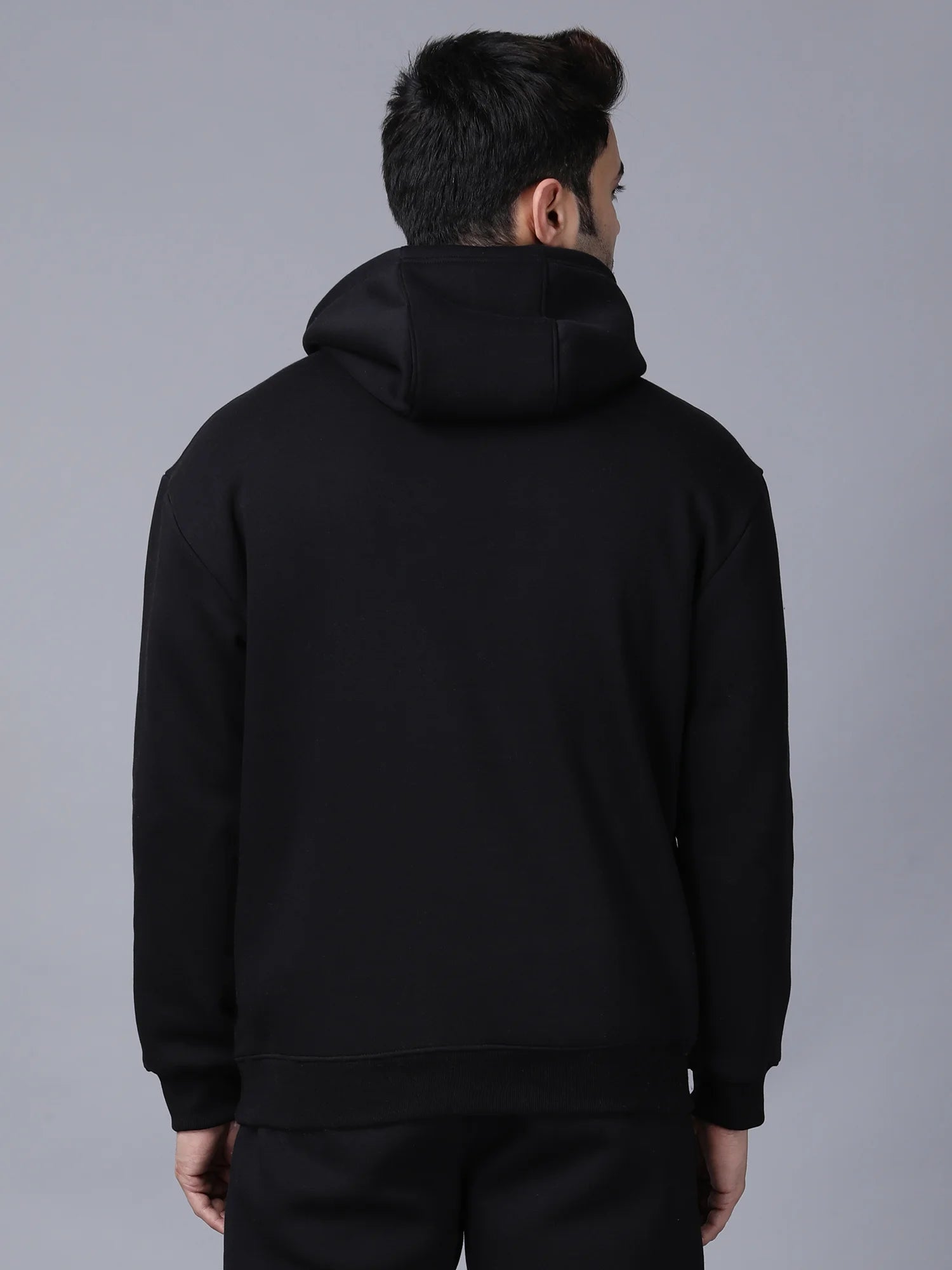 Black Signature Oversized Hoodie