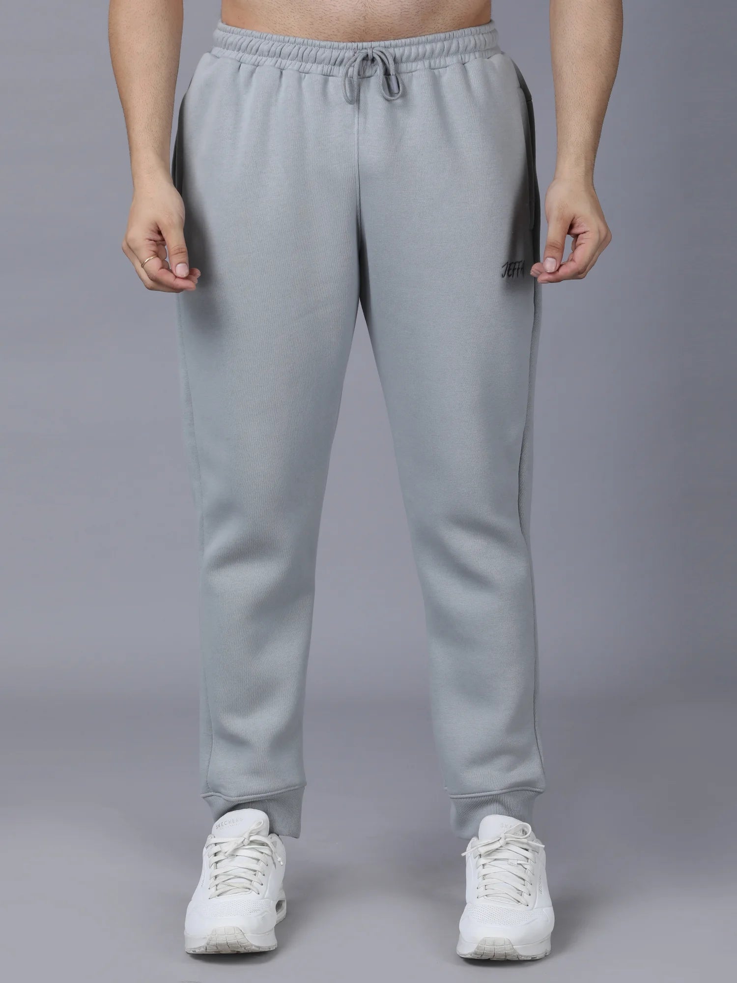 Grey Signature Sweatpants